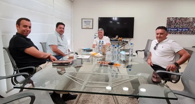 ''פגישה שתעזור לנו לגייס תקציבים לטובת מיזמים חשובים''