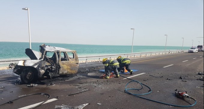 אסון בדרך לעין בוקקי: 8 הרוגים בתאונה קטלנית 