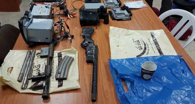 תושב יאטה נתפס ליד ערד עם נשק מאולתר ומשקפת