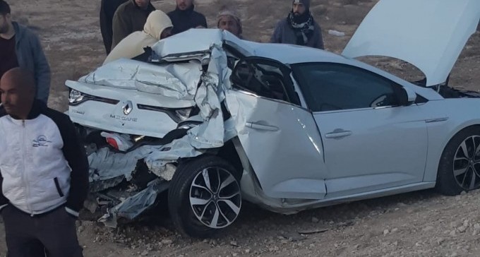 תאונה קשה בדרך לים המלח: שמונה פצועים בהתנגשות 3 כלי רכב