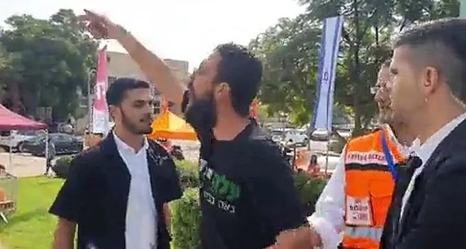 פעילי ''עלה ירוק'' התפרצו לדבריה של השרה מירב מיכאלי בבאר שבע