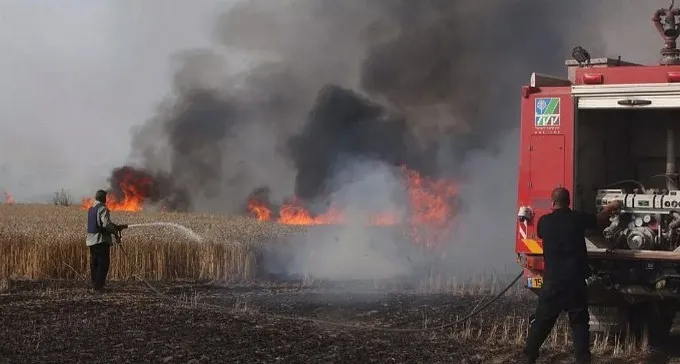 צפו: עפיפוני התבערה מעזה גרמו נזקים במאות אלפי שקלים למושבי הנגב