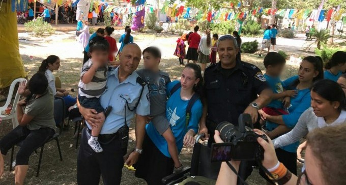 מרגש: עמותת 'עזר מציון' ערכה 'יום משטרה' לילדים עם צרכים מיוחדים