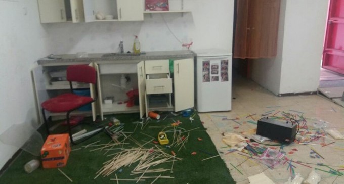 רוע טהור נוסח באר שבע: אלמונים הרסו מועדונית של ילדים חולים