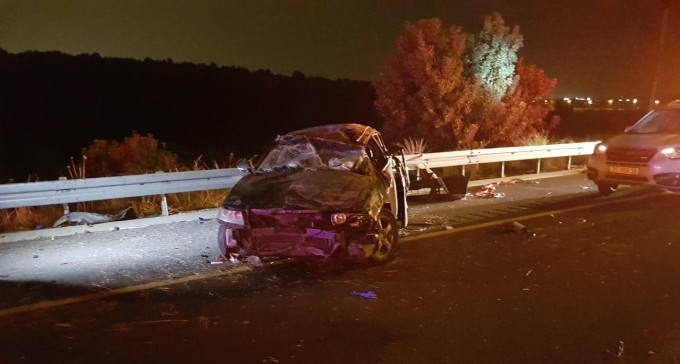 טרגדיה בכביש 6: אם ובתה נהרגו בתאונה קטלנית