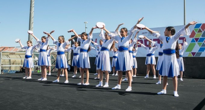 אלפי תלמידים מבאר שבע השתתפו ב''בית ספר רוקד''