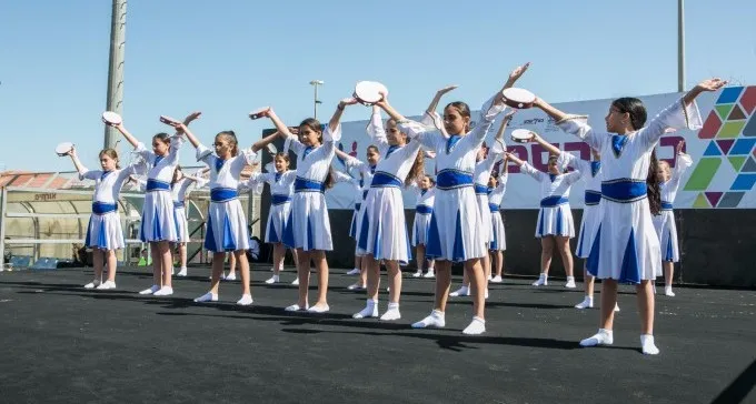 אלפי תלמידים מבאר שבע השתתפו ב''בית ספר רוקד''