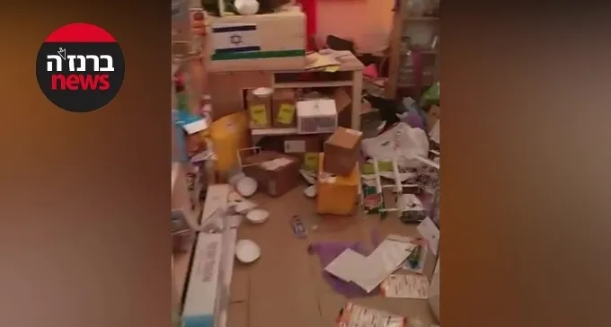 צפו: פריצה והרס בחנות פיצוחים בשכונת רמות