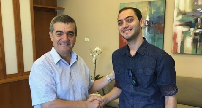 תלמיד מסמי שמעון זכה במלגת המר היוקרתית
