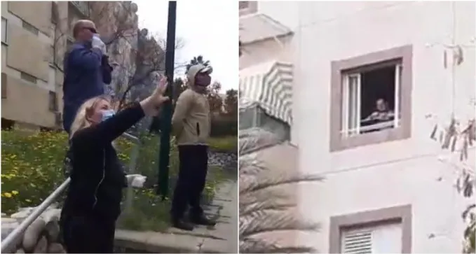 צפו: ''גבעת הצעקות'' של קרובי הדיירים במשען