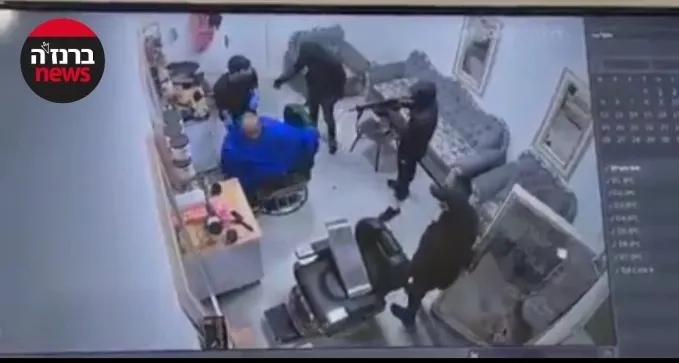 צפו: שוד מזוין במספרה בתל שבע