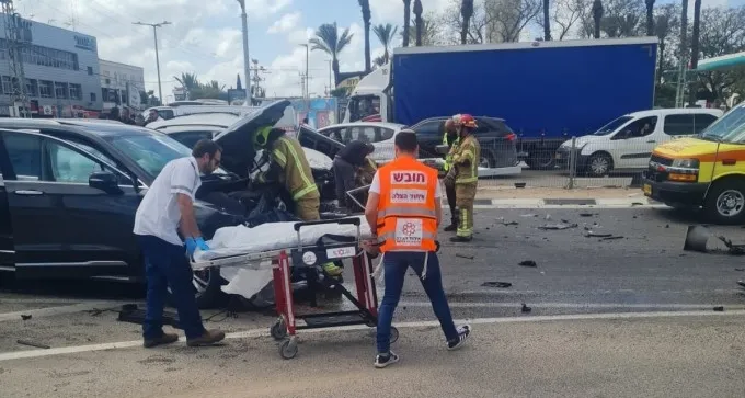 תאונה בכניסה לנתיבות: איחוד הצלה טיפל בנפגעות