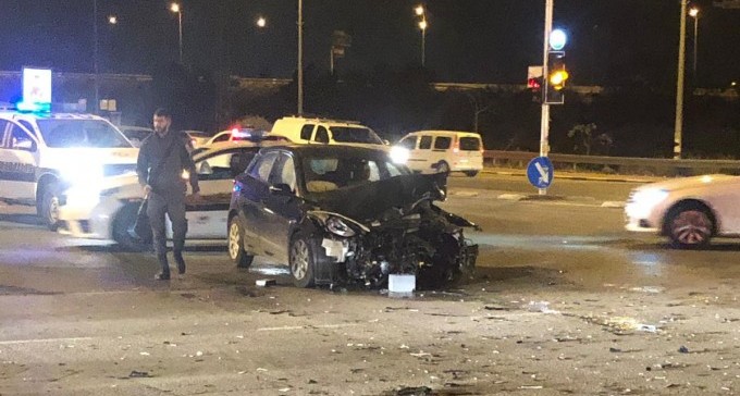 מידע ראשוני: תאונת בצומת חטיבת הנגב