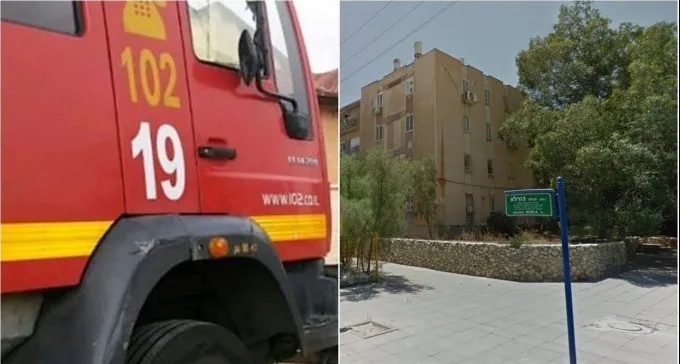 גבר נפגע מפיצוץ גז ברח' בורלא