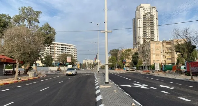 דרך מצדה נפתחה לתנועה, בתום סלילת הנתיבים