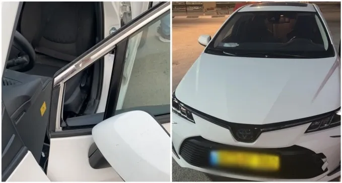 גנבי הרכב נתפסו ''על חם''