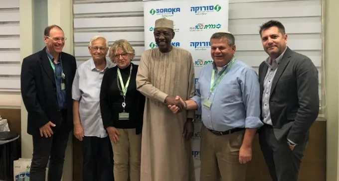 אורח כבוד: נשיא צ'אד ביקר בסורוקה