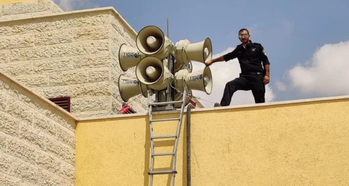 בזכות השוטר הקהילתי: גם בפזורת מולדה יש עכשיו מערכת אזעקה