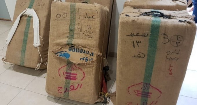 צפו: כך סוכלה הברחת חשיש בשווי 10 מיליוני ש'