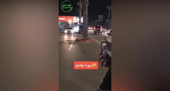 צפו: ''חראקות'' במתחם קניות בב''ש