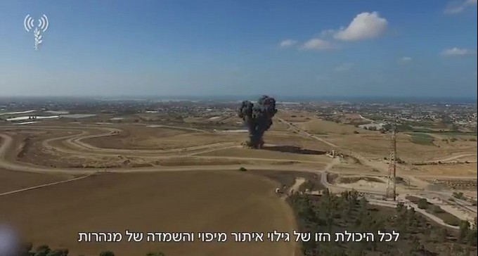 צפו: כך נראית המעבדה הטכנולוגית לגילוי מנהרות באוגדת עזה