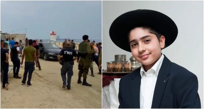 נקבע מותו של הנער שנפגע אנושות מפגיעת ברק בחוף זיקים