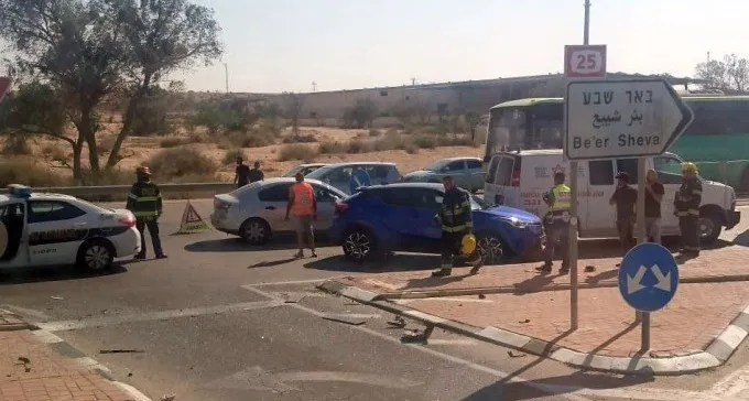 מידע ראשוני: תאונה בכביש 25, עומסי תנועה כבדים במקום