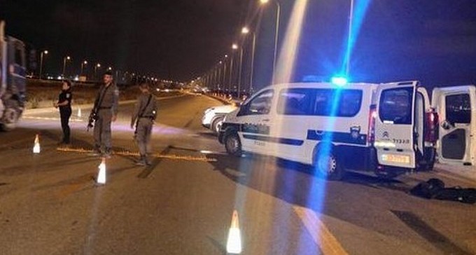 ניסיון פיגוע? נהג שנעצר לבדיקה דרס שני שוטרים