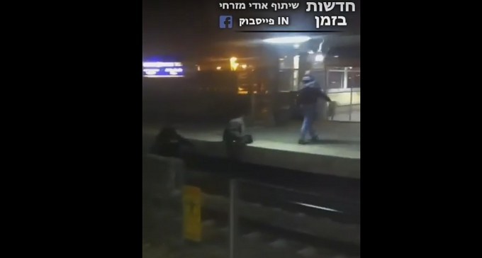 ויראלי: הנוסעים ננעלו בתחנת רכבת אוניברסיטה בב''ש