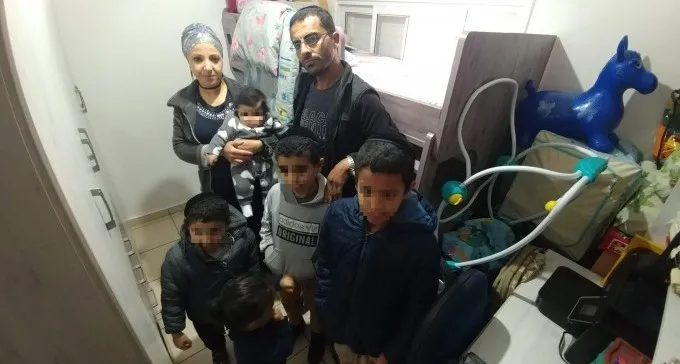 10 נפשות בדירת 60 מ''ר בשכונה ד': הכאב של משפחת סוליימן