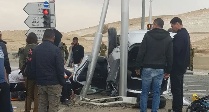 תאונה בצומת אוהלים, עומסי תנועה במקום