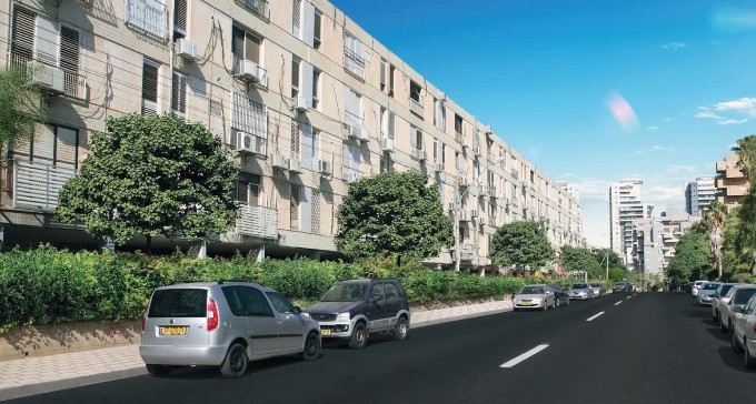 כך יראה רח' אליעזר בן יהודה בשכונה ב'