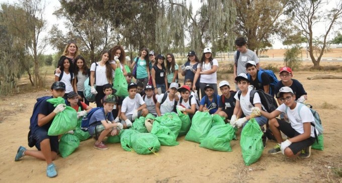 מאות אלפים ניקו את ישראל - ביחד