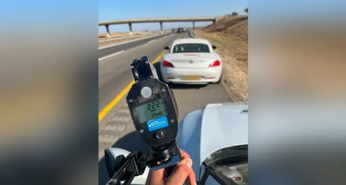 הנהג הבדואי ''טס'' ונתפס