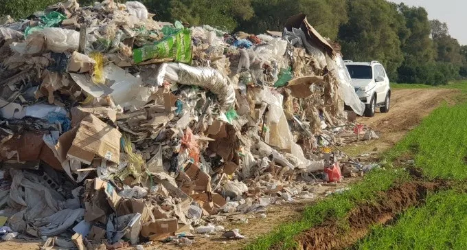 כך הפך הנגב לאתר האשפה הגדול במדינה