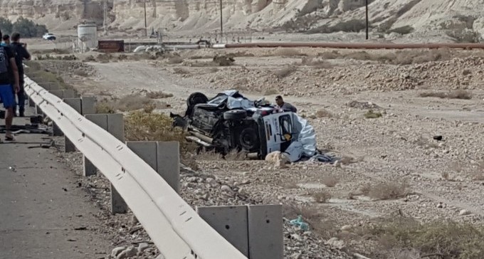 תאונה קטלנית בכביש 90: זוג הורים ובנם הפעוט נהרגו