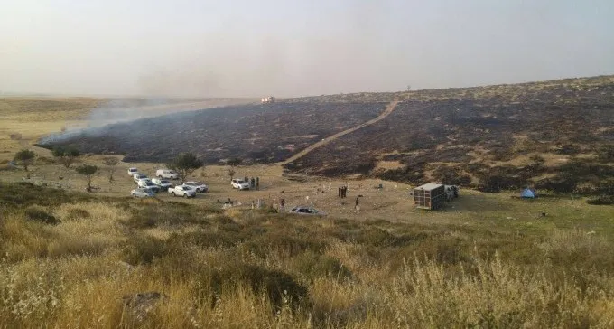 נעצר מארגן המסיבה ביער דבירה. חשד כי רשלנות גרמה לדליקה