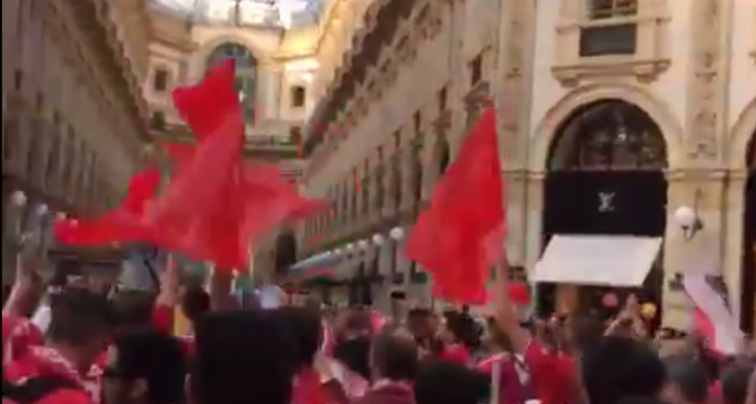 חגיגות בסן סירו, ניצחון על אינטר, סלטיק ואולימפיאקוס