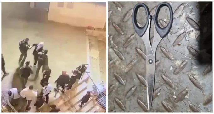 חשד לניסיון פיגוע: תושבת רהט נעצרה בשער שכם (תיעוד)