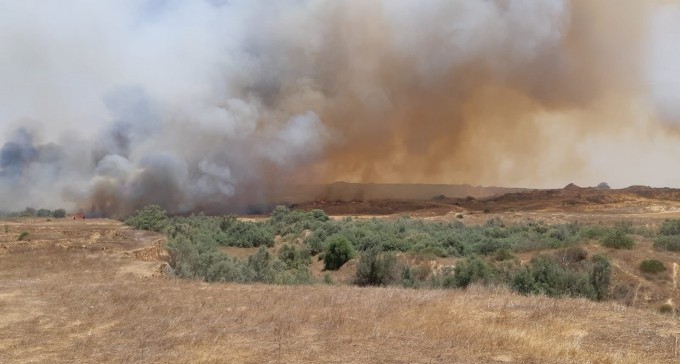 טרור ההצתות לא נפסק: עשר דליקות מהבוקר וטענה - ''לא מדווחים הכל''