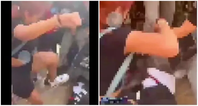 תיעוד מזעזע: לינץ' בתלמידות בפתח בית ספר