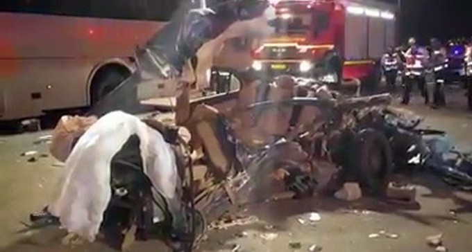 שני הרוגים בתאונה בצומת עוזה-כביש 40