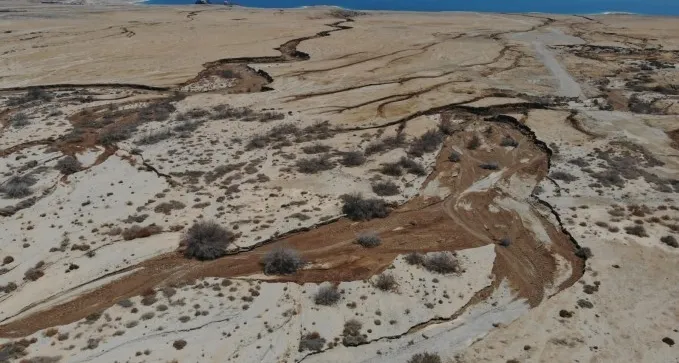 פגיעה סביבתית בעקבות דליפה ממפעלי ים המלח