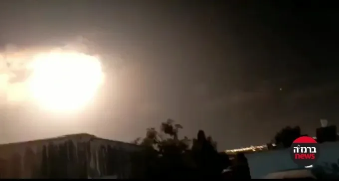 אזעקת צבע אדום בזיקים. עדי ראיה: ''ראינו יירוטים''