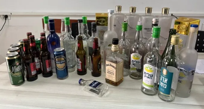 פשיטה משטרתית על מסיבת אלכוהול בחניית התיכון במיתר