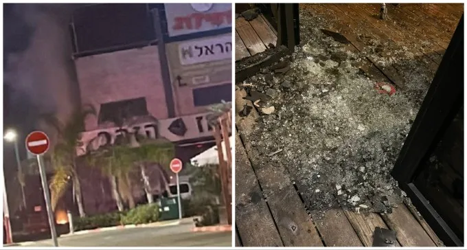 שריפה במתחם ביג: מסעדה עלתה באש, נבדק חשד להצתה