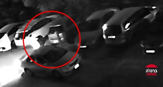 לילה לא שקט בב''ש: צפו בניסיון פריצה לטויוטה ברח' הצבי