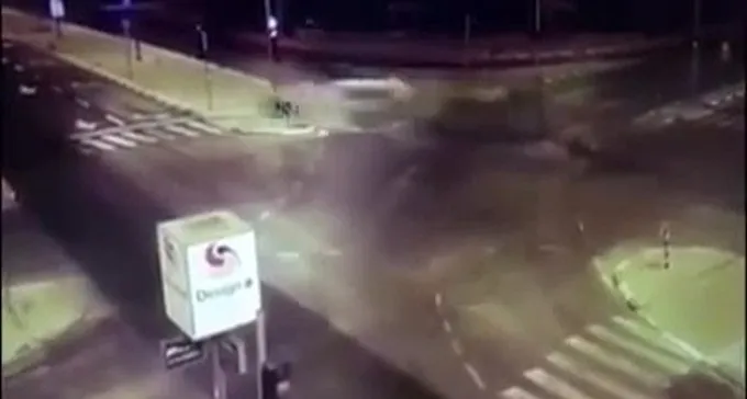 צפו בתיעוד מצלמת האבטחה: התאונה בה נהרג גיל דדאשב ז"ל