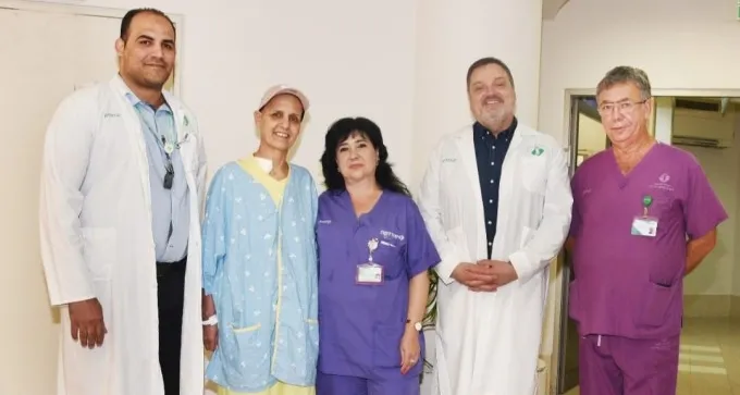 ניתוח ראשון מסוגו בסורוקה: משאבה למתן כימותרפיה ישירות לעורק הכבד