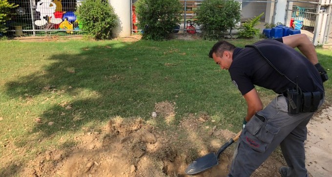 רקטה נפלה הבוקר בסמוך לגן ילדים, לילה של ירי על יישובי הנגב